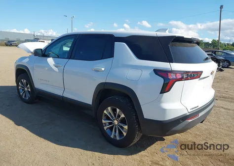 2025 Chevrolet Equinox Fwd Lt из США, поврежденный, VIN 3GNAXHEG4SL132616